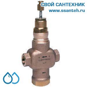 10108 Honeywell, V5011R1091 Клапан двухходовой (проходной) муфтовый, PN16, DN50, Kvs 40,0, 170 °C