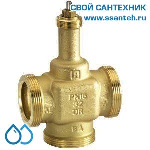 10209 Honeywell, V5833A2092 Клапан трехходовой регулирующий резьбовой, PN16, DN25, Kvs 10, 6.5мм, 2…120 °