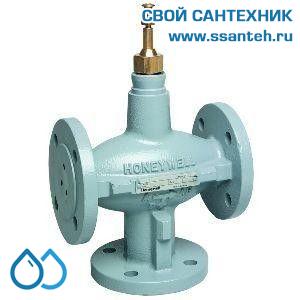 10231 Honeywell, V5329C1059 Клапан трехходовой линейный смесительный фланцевый, PN6, DN40, Kvs 25.0, 20мм, 2…170 °C