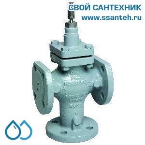 10247 Honeywell, V5050A1090 Клапан трехходовой линейный смесительный фланцевый, PN16, DN100, Kvs 160.0, 38мм, 2…220 °C