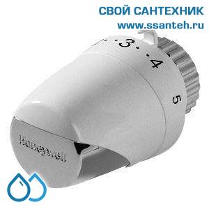 10446 Honeywell T2021W0 Thera-4 Design Термоголовка компактная для радиаторных клапанов, +6...+28°C,  М30 x 1,5, с нулевой отметкой (0°C)