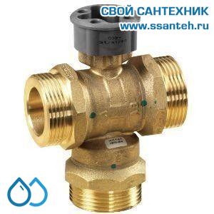 11165 Honeywell, VBG3-15-1.6 Клапан трехходовой регулирующий шаровой, PN25, DN15, G 1, Kvs 1,6