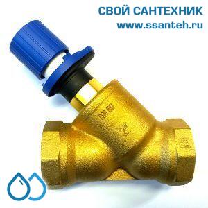 12542 Honeywell, V5010Y0050 Клапан запорно-балансировочный, 2", ВР, Kvs 38,0м3, синий