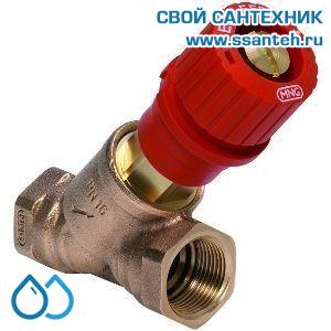 12552 Honeywell, V5000Y0010 Клапан запорно-измерительный, 3/8", ВР, Kvs 1,5м3, красный