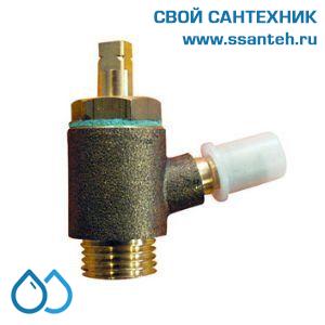 14481 HERZ, 1028209 Клапан измерительный 1/4" для Штремакс-М угловой