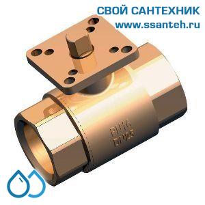 14537 HERZ 1211711 Кран двухходовой регулирующий равнопроцентный без руч.управ., РN 40, 1/2", Kvs 5 м3/час, 110°С, без рукоятки