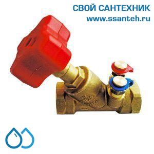 15035 HERZ 1401721 Клапан балансировочный для отопления с постоянным значением, DN15 MF, 1/2", PN20, Kvs 0,88 м3/час, Штремакс-M