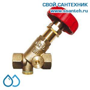 15124 HERZ 1411723 Клапан балансировочный для отопления, DN25, 1", PN20, Kvs 10,40 м3/час, 130°С, Штремакс-МR