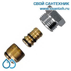 15344 HERZ, 1609202 Зажим д/пласт.и мет.пласт. труб  14х2