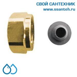 15809 HERZ, 1627425 Фитинг с металлическим уплотнением G1 3/4x42