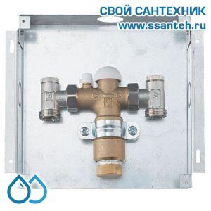 16361 HERZ, 1810011 Комплект для регулировки напольного отопления FloorFix хром