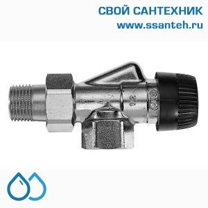 16952 Honeywell V2000ABB15 Клапан термостатический радиаторный осевой, 1/2", Kvs 0.62, Ру 10, 130 С