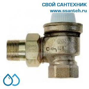 18001 Honeywell V2050EH015 Клапан термостатический радиаторный угловой, 1/2", Kvs 5.0, для гравитационных систем