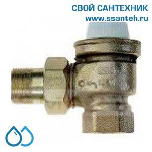 18003 Honeywell V2050EH025 Клапан термостатический радиаторный угловой, 1", Kvs 7.0, для гравитационных систем