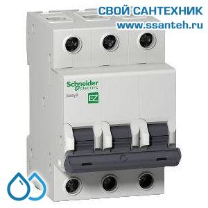 18256 Автоматический выключатель EASY 9 3П 63А С 4,5кА 400В
