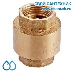 19304 Клапан обратный с латунным сердечником, PN 16, 1"