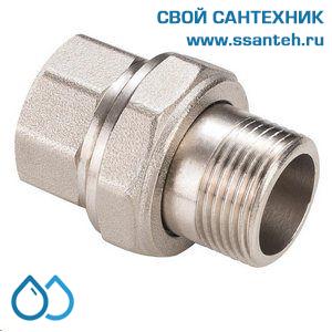 19719 Сгон прямой американка 3/4" вн.-нар.