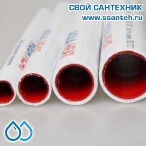 06112 Труба AQUAHEAT PP-R-/AL/-PP-R 110°C-1,0 МПа 32 х3 (50) бухта