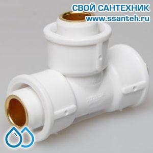 06171 PP-R Тройник 32х32х32 (10/60)