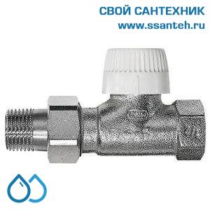 08203 Honeywell V2000DVS20 Клапан термостатический радиаторный прямой, 3/4", Kvs 0.75, Ру 10, 130 С, dPmax=1бар, с предварительной настройкой