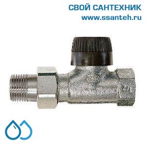 08210 Honeywell V2000DBB15 Клапан термостатический радиаторный прямой, 1/2", Kvs 0.62, Ру 10, 130 С