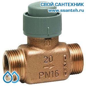 09981 Honeywell, V5832A1004 Клапан двухходовой (проходной) регулирующий резьбовой, PN16, DN15, Kvs 0.16, 6.5мм, 2…120 °C